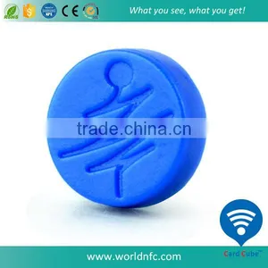 New Design Washable Silicone RFID Laundry Tag thumbnail-4