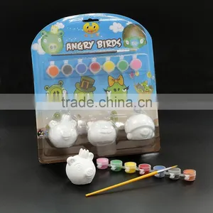 Non-toxic Gypsum Graffiti Toy With Paint Set for Children thumbnail-2