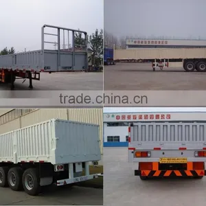 25~60ton Drop Side Tractor Trailer thumbnail-4