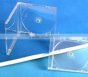 10.4mm Transparent CD Case With Single Packed thumbnail-1