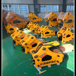 Side Type Hydraulic Breaker for 3-7ton Excavator thumbnail-1