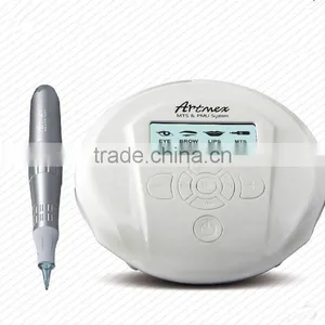 2017 Hot Sale 2017 Newest PMU+ MTS Permanent Makeup Machine Electric Dermapen Digital Eyebrow Pen Tattoo Machine thumbnail-2