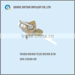 Motorcycle Fuel Cock,tank Lock, Parts for YB100 DX100 YL2G RC100 O/M 304-24500-00 thumbnail-1