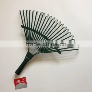 Sturdy Lawn/Leaf Rake Head With 22 Tines thumbnail-1