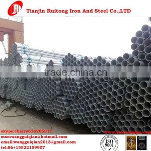 Q345 Round Galvanized and Black Carbon Steel Pipe /tube thumbnail-1