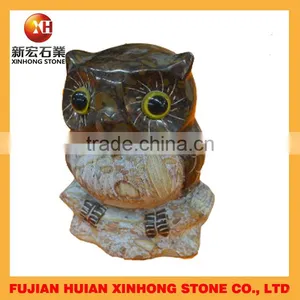 Lovely White Marble Dog Stone Craft Table Decoration thumbnail-6