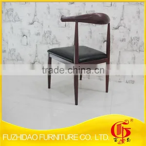 New Design!!! Backrest Iron Dining Chair thumbnail-3