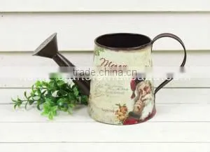 Marks and Spencer Audit Passed! Small Windowsill Decorative Zinc Watering Can for Christmas Decoration thumbnail-1