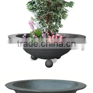 Barcelona Style Flower Pot / Ductile Iron Street Furniture Flower Pot / Flower Pot Factory thumbnail-2
