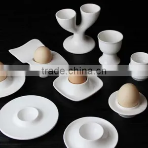 Useful and Novelty White Porcelain Egg Cup,Egg Cup Holder thumbnail-1