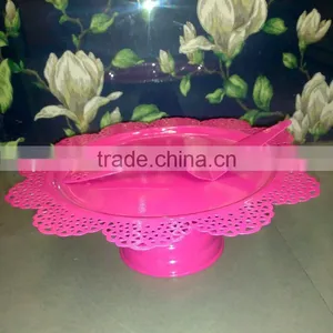 POWDER COATED METAL WEDDING CAKE STAND thumbnail-2