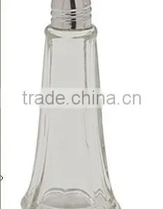 2016 New Design Unique Mini Bell Shape Glass Cruet Jar With Metal Lid thumbnail-1