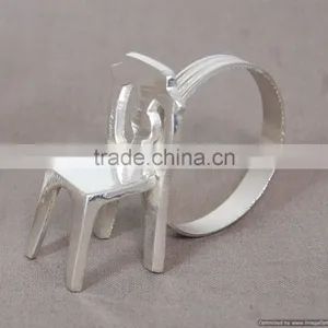 Antique Chair Design Napkin Ring for Wedding thumbnail-1