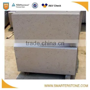Honed Cream Limestone Slabs & Tiles for Sale thumbnail-1