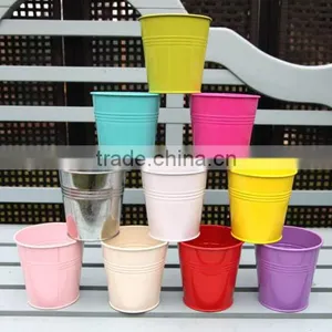 Color Mini Metal Bucket thumbnail-1
