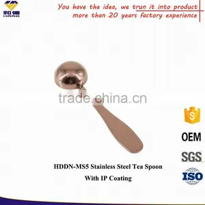 Food Grade Metal Colorful Tea Spoon in 5 ML thumbnail-2