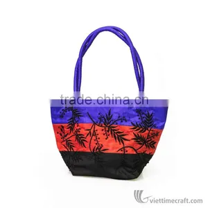 Hand Embroidered Blanket With Pillows, 100% Handmade in Vietnam thumbnail-3