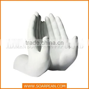 Giant Fiberglass Hands Statues Commercial Display thumbnail-3