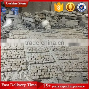 Granite Cobblestone Paver Mats, Mesh Cobblestone Pavers for Sale thumbnail-4