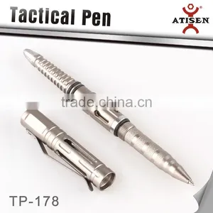 New Arrival Aluminum Tactical Self Defense Pen Glass Breaker Tool thumbnail-1
