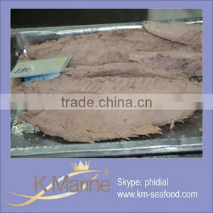 China Seafood Supplier 7.5kg Vacuum Packed Cooked Skipjack Tuna Loin thumbnail-1