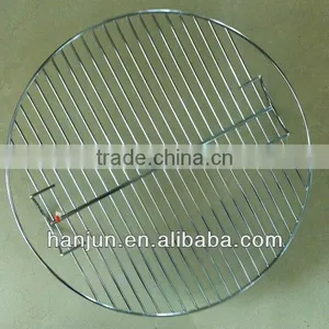 Round Chrome Barbecue Grill thumbnail-1