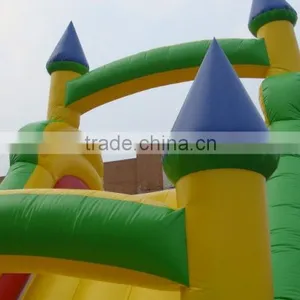 Colorful Inflatable Bouncer Castle With Slide/inflatable Pirate Bounce House for Kids thumbnail-4