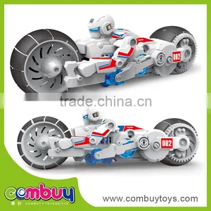 Hot Selling DIY Toys Assembled Salt Water Power Mini Baby Motorcycle Toys thumbnail-1
