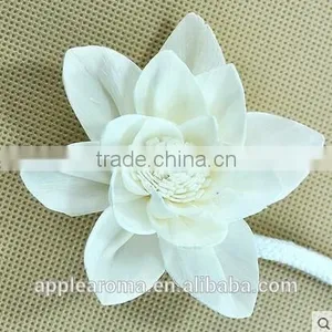 Lotus Shape Sola Flower Aroma Diffuser With Reed or Cotton Rope thumbnail-1