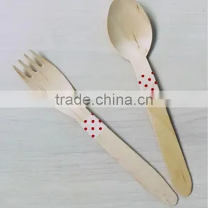 Latest Disposable Wood Spoon Fork and Knife for Kids thumbnail-1