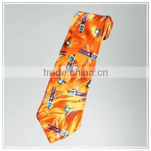 As Customer Request,fashionable Digital Printing 100% Silk Tie thumbnail-1
