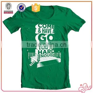 Latest Design Cool Short Sleeve 100% Cotton Men T Shirt Customized Printing China OEM thumbnail-1