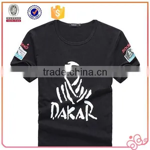 Promotion Men Short Sleeve T Shirt 100% Cotton Round Neck Custom Printing China Wholesale thumbnail-1
