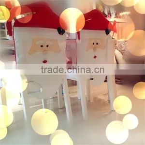 Christmas Spandex Chair Covers Santa Snowman Seat Covers Christmas Chair Cover thumbnail-1