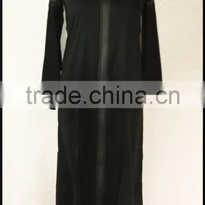 Hot Sales Black Abaya With High Quality thumbnail-1