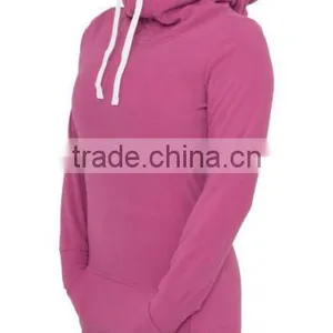 Custom Cheap Thick Long Polar Fleece Hoodies thumbnail-5