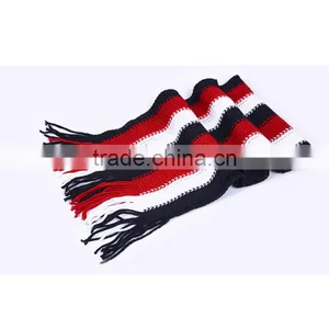 Cheap Simple 6color Choice Stripe Design Spandex Material Knit Fashion Men Winter Cheap Scarf Hijab thumbnail-6