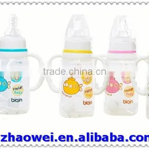 Printed Standard Neck PP Baby Bottle With Handle thumbnail-1