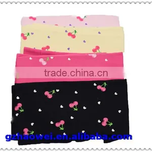 Wholesale Cherries Printed Kids Cotton Tights thumbnail-6