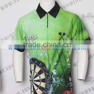 Reversible Custom Dart Jersey / Sublimation Darts Shirts for Sale thumbnail-1