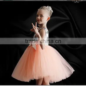 Hot Sale Wedding Dress For Flower Girls Pretty Girl Summer Dress For Performance Fancy Kids Clothing GD90427-8 thumbnail-3