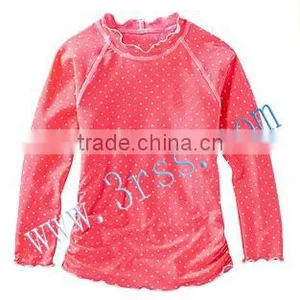 Kid's Cute Long Sleeve Rash t Shirt for Girl thumbnail-1
