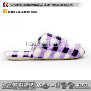 2017 Cheap Hotel Slipper Velvet Wholesale Home Use Guest Hotel Slipper Chinese Man Naked Slipper thumbnail-2