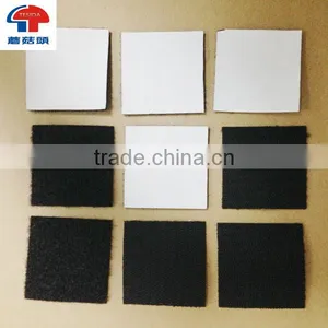 Custom Shape Nylon Black Hook Loop Touch Tape Patch For Uniform & Bags thumbnail-5
