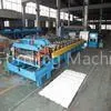 380V 50Hz Steel Tile Roll Forming Machine With Compture Control System / Cr12mov Blade thumbnail-1