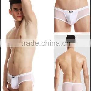 Cotton Spandex Printing Men Boxer Comfortable and Breathable Men Mesh Underwear Men Boxer Briefs thumbnail-4