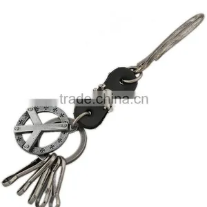 Mens Leather Belt Key Chain/ Key Ring Holder thumbnail-1