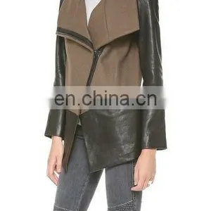 New Arrival Cheap Sexy Leather Women Jackets thumbnail-3