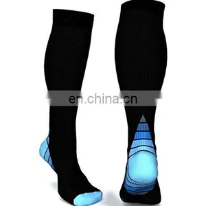 New Long Copper Compression Socks For Running, Athletic Sports, Crossfit, Travel thumbnail-1