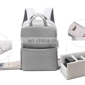 Custom Waterproof Video School Travel Photo Digital Camera Backpack Laptop Bag thumbnail-3